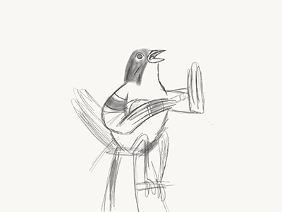 400x300 Songbird Sketch By Nayt - Songbird Sketch