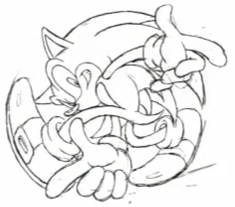 472x417 Image - Sonic Sketch
