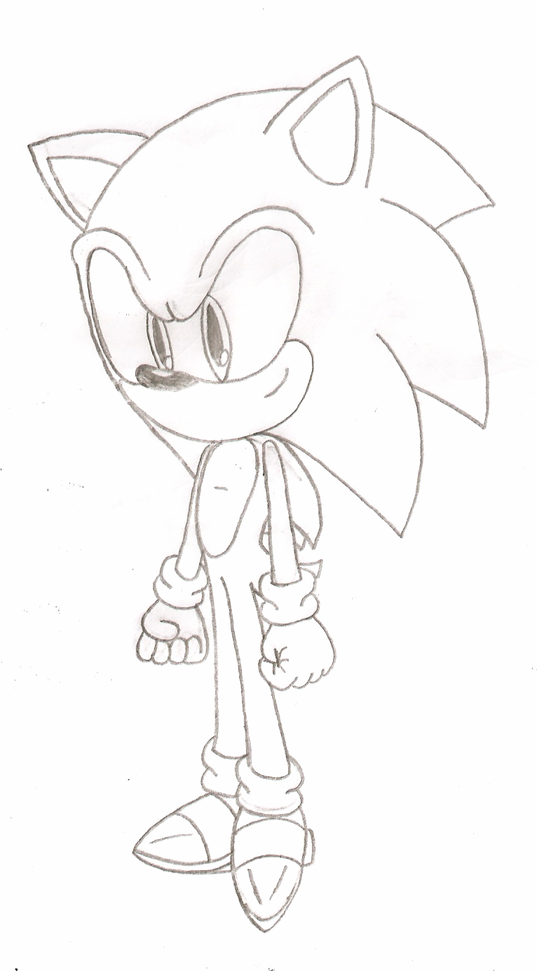 766x1385 Image - Sonic Sketch