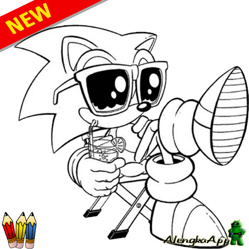 512x512 Learn To Draw A Sonic Sketch Latest Version Apk Androidappsapk.co - Sonic Sketch
