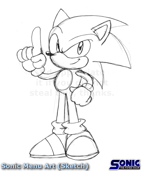 40+ Trend Terbaru Gambar Sketsa Sonic Tea And Lead