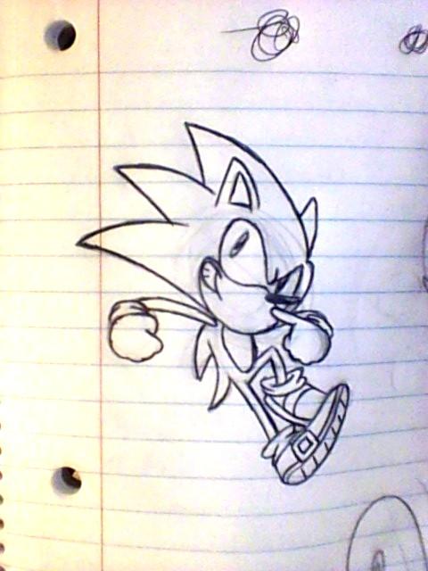 480x640 Sonic Sketch Sonicthehedgehog - Sonic Sketch