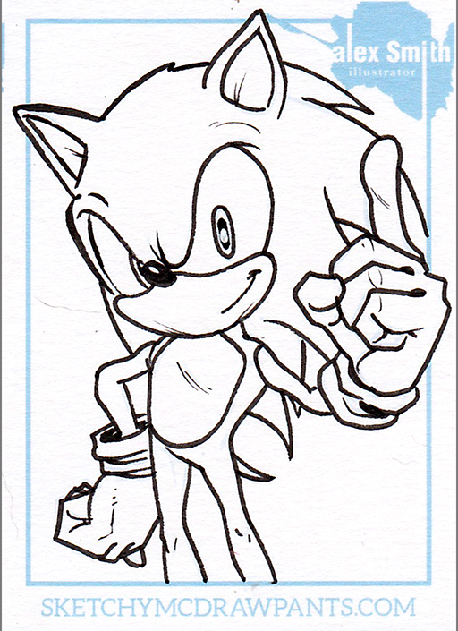512x705 Sonic The Hedgehog Sketchy Mcdrawpants - Sonic Sketch