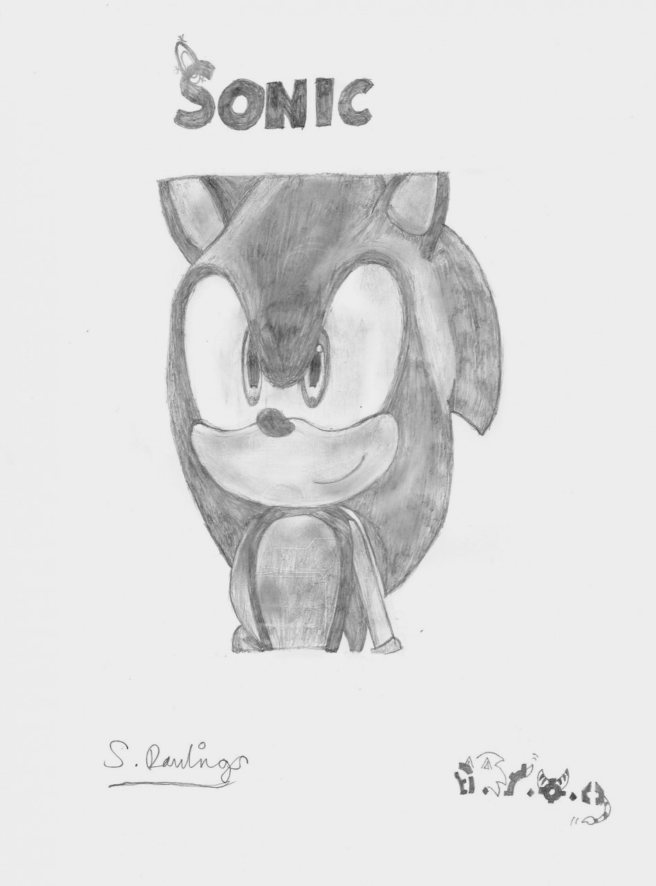 947x1280 Sonic Colours - Sonic The Hedgehog Sketch