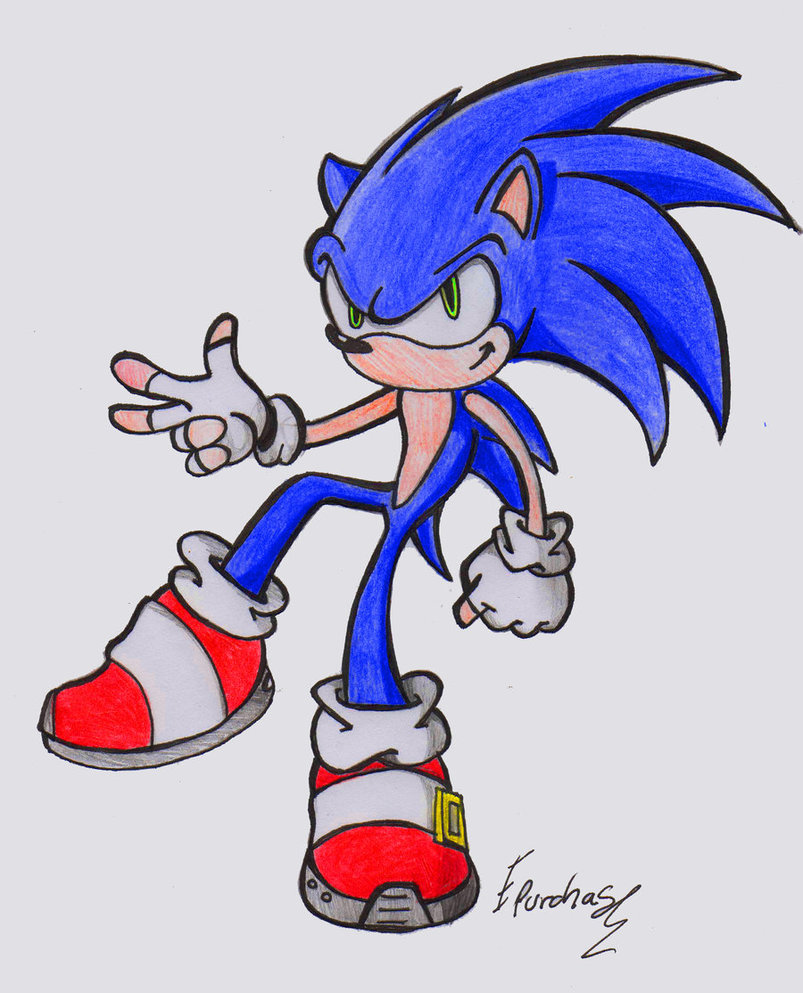 803x993 Sonic The Hedgehog Sketch By Xrubimalonex - Sonic The Hedgehog Sketch