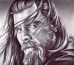 300x264 Sons Of Anarchy Drawings Fine Art America - Sons Of Anarchy Sketch