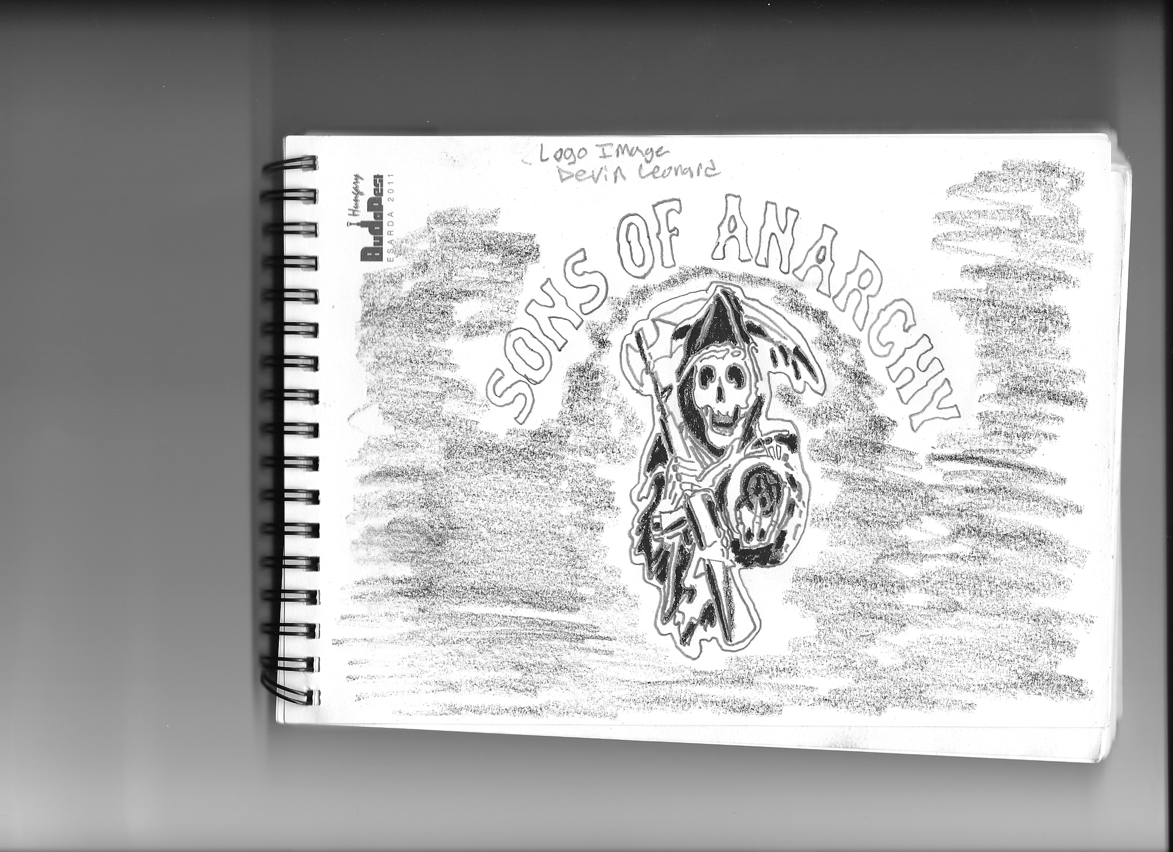 2337x1697 Sons Of Anarchy Sketch Devin84 - Sons Of Anarchy Sketch