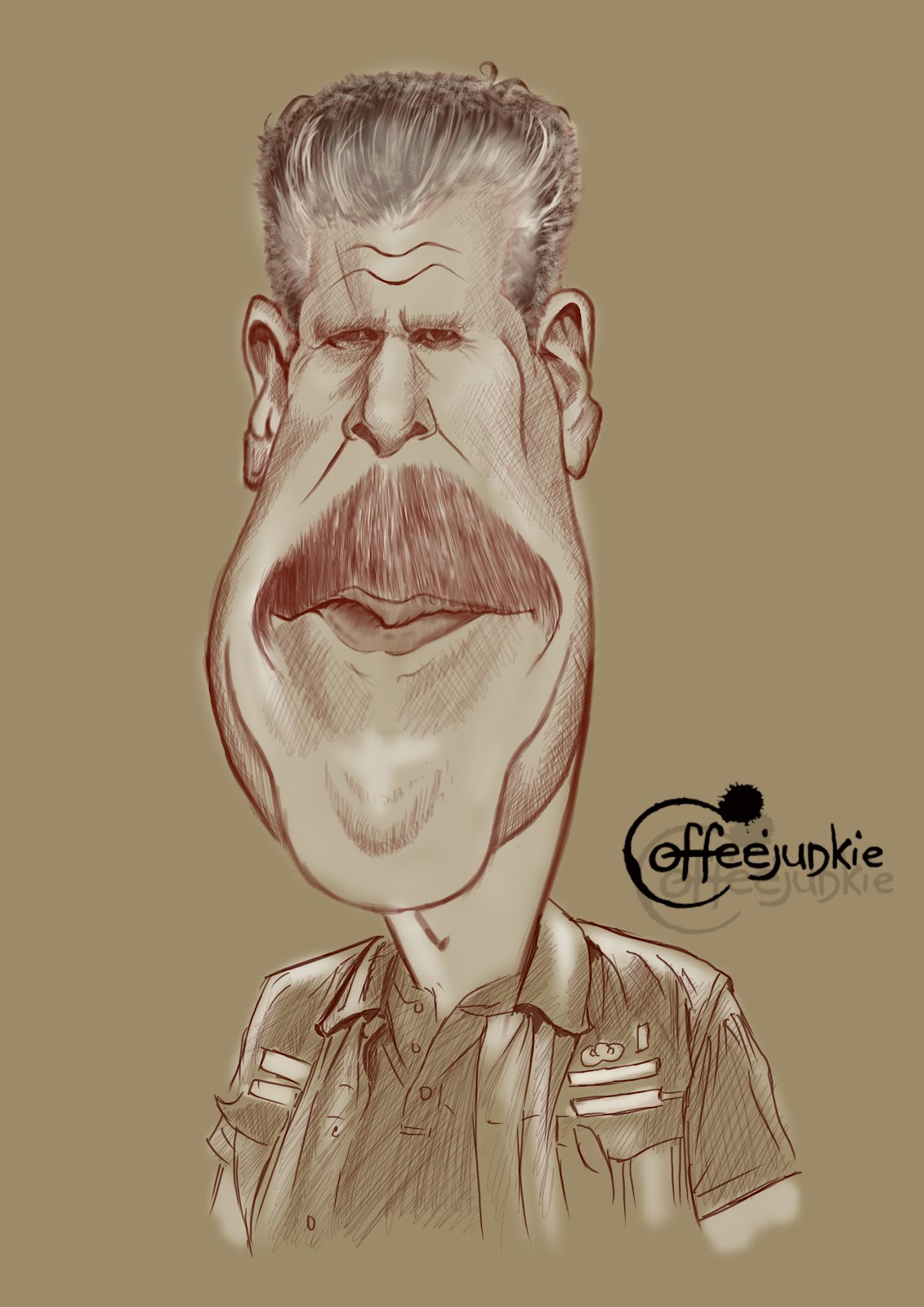 1131x1600 Coffeejunkie Caricatures Sons Of Anarchy Sketches - Sons Of Anarchy Sketch