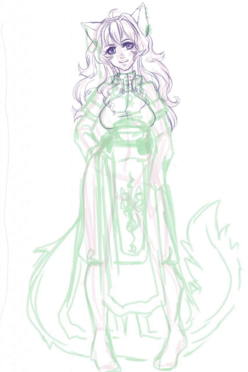 853x1280 Personal Art - Sora Sketch