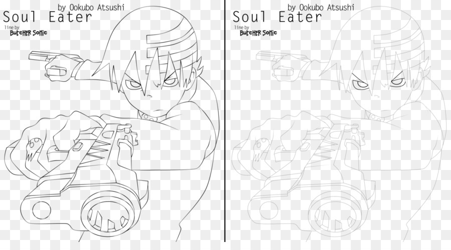 900x500 Sketch Paper Product Design Human - Soul Eater Sketch