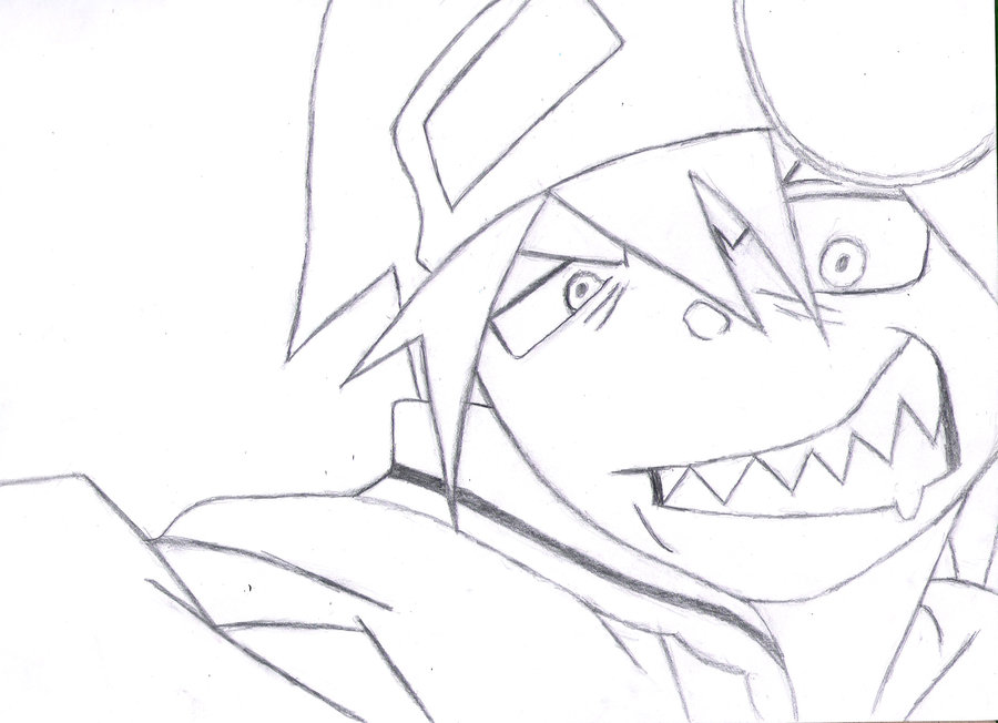 900x652 Soul Eater Sketch By Pcalkinonline - Soul Eater Sketch