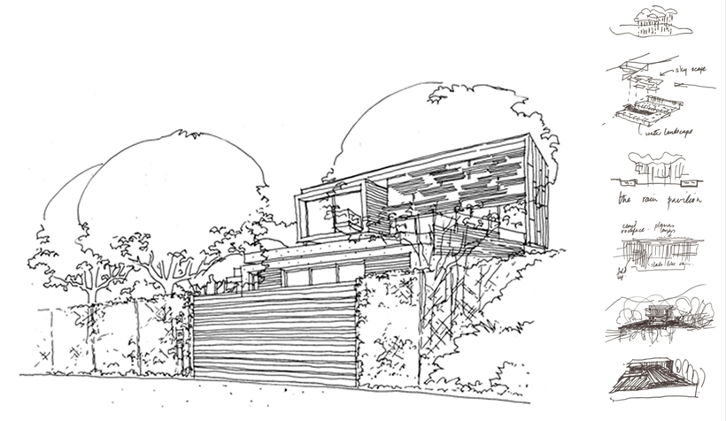 820x476 Cliff View Modern Spa House In Cape Town, South Africa By - South Africa Sketch