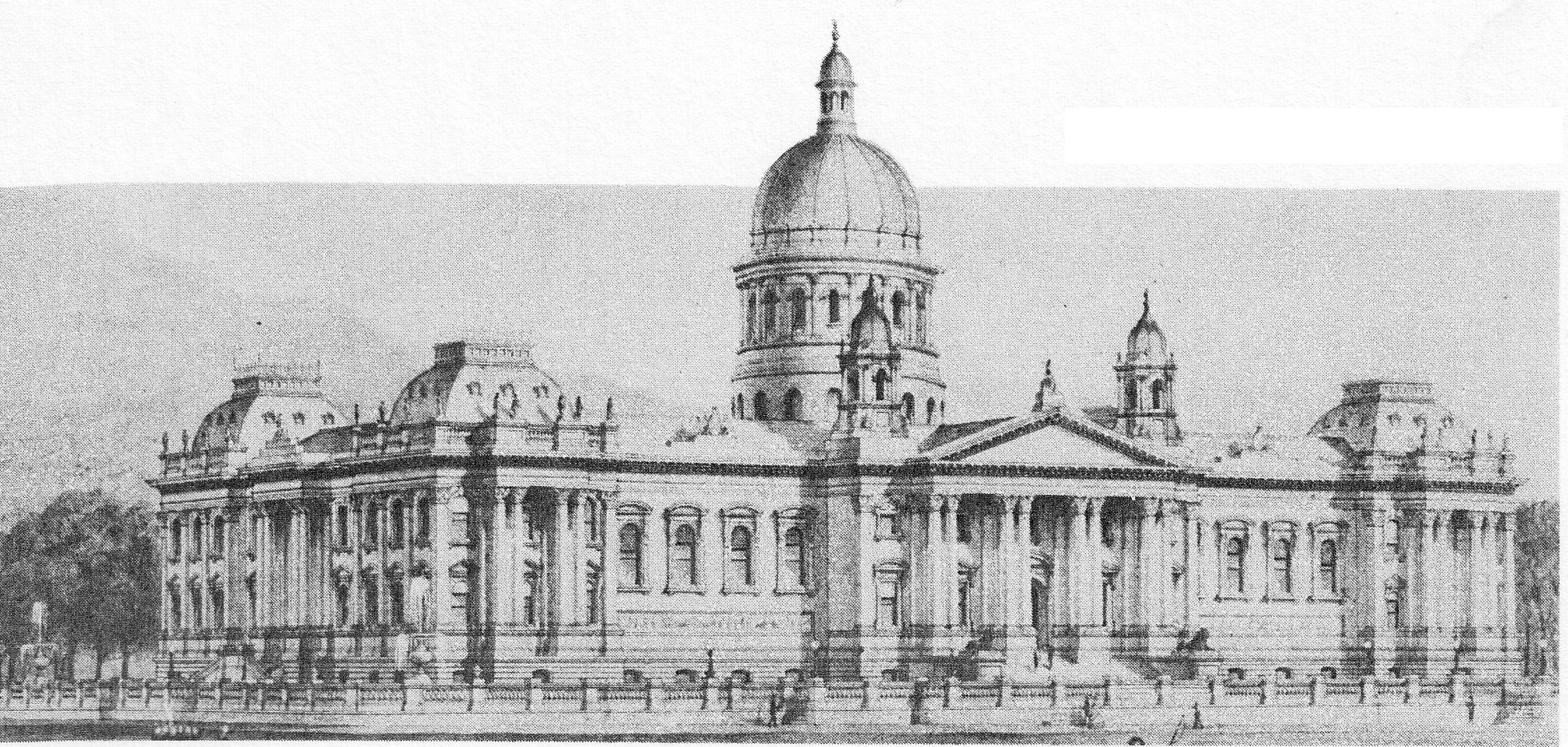 1963x936 Filehouses Of Parliament Of South Africa (1875 Design Sketch).jpg - South Africa Sketch
