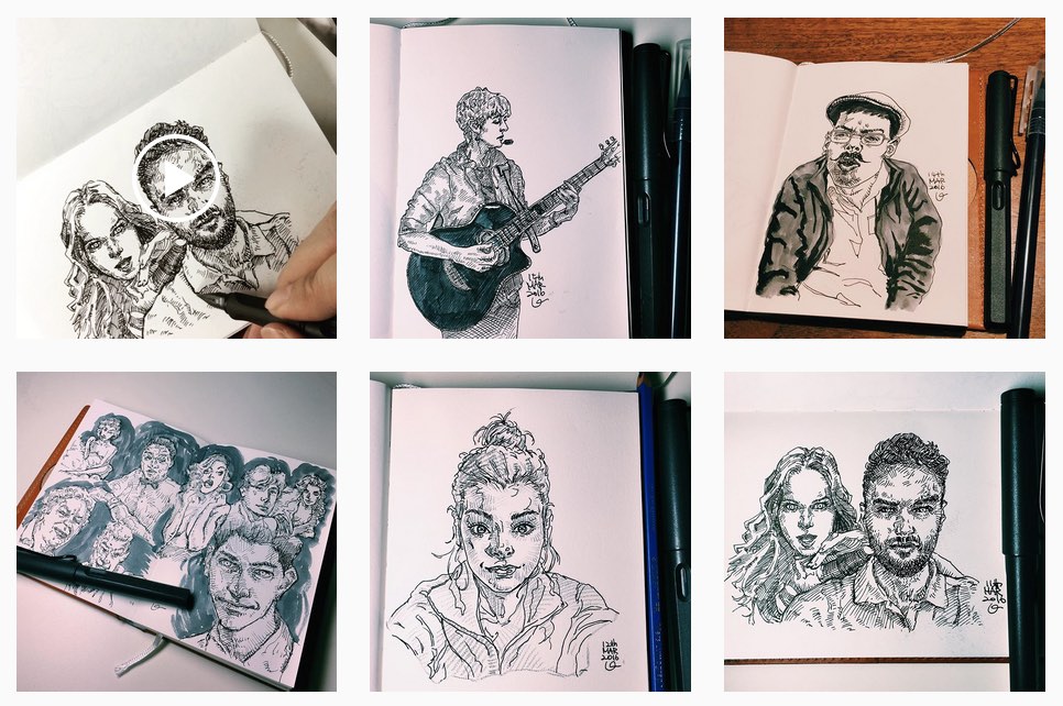 966x642 South Korean Sketch Artist Reaches Connecticut Arts Amp Music - South Korea Sketch