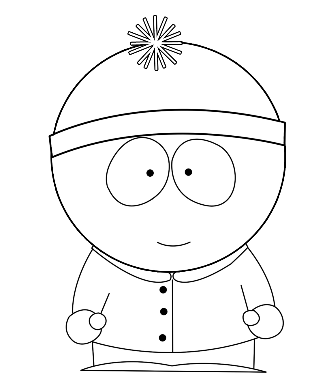 1134x1358 How To Draw Stan From South Park 9 Steps (With Pictures) - South Park Sketch