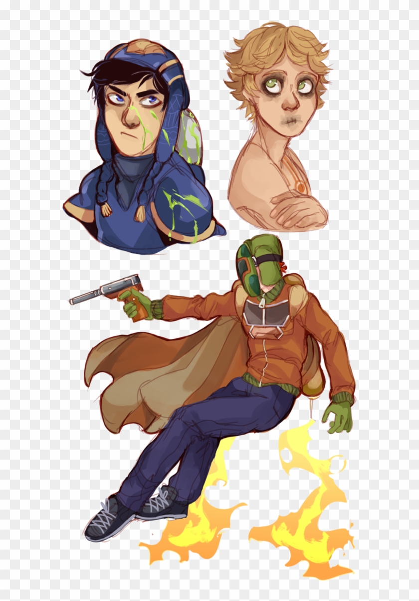 840x1203 Sketch Dump] South Park Sci Fi Dudes By M F W - South Park Sketch