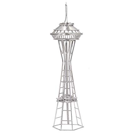 425x425 Space Needle Architectural Wire Sculpture Doodles - Space Needle Sketch