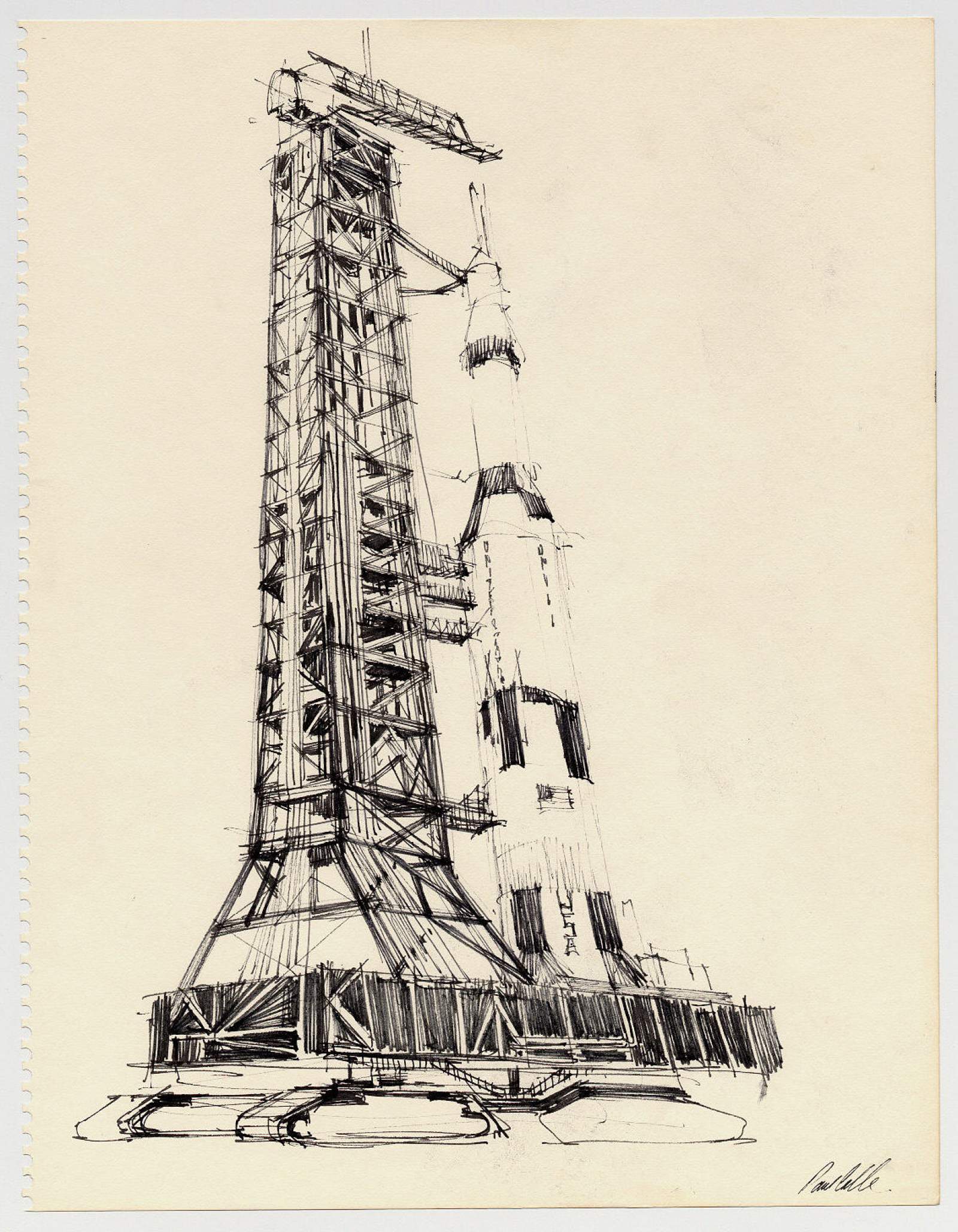 Space Rocket Sketch at Explore collection of Space