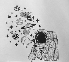 236x212 Space Sketch Set Art Drawings, Art And Sketches - Space Sketch