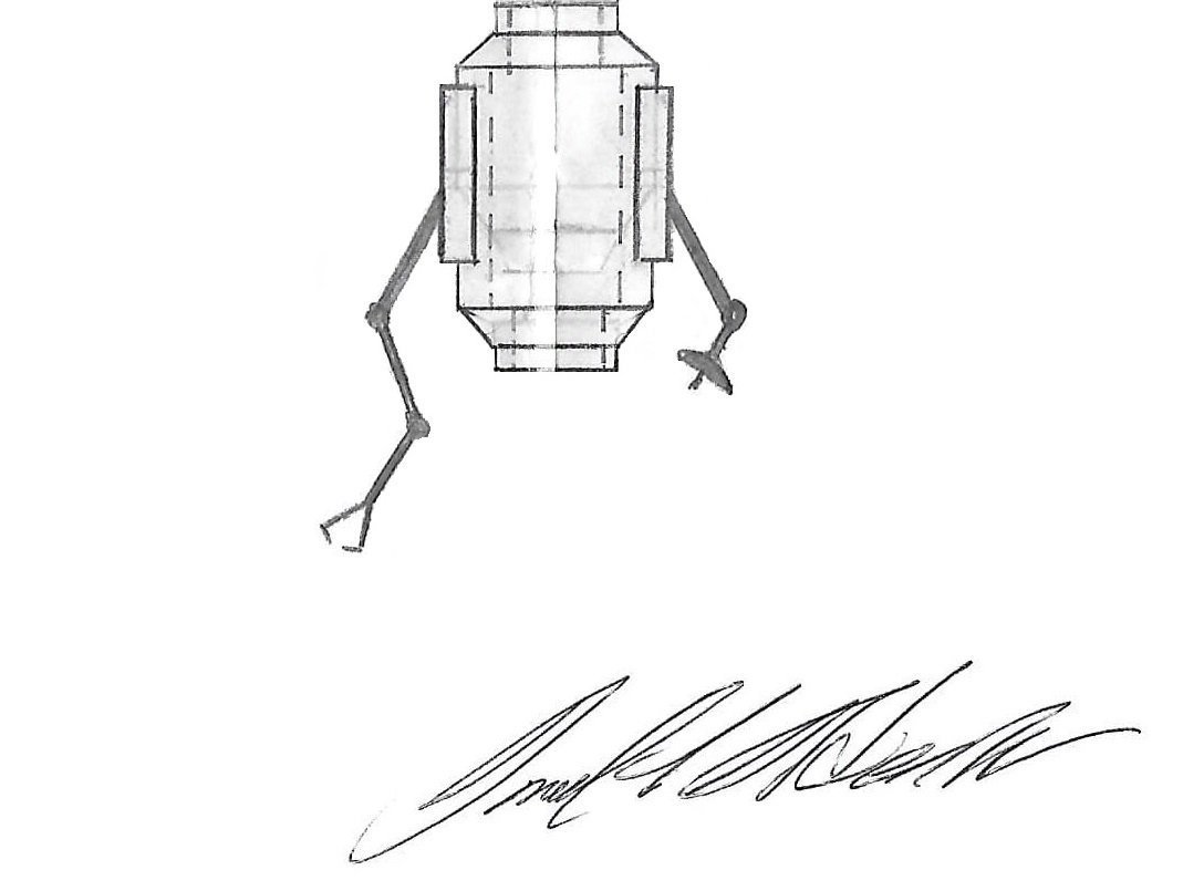 1069x805 Daniel J. Alderfer On Twitter Modular Space Station - Space Station Sketch
