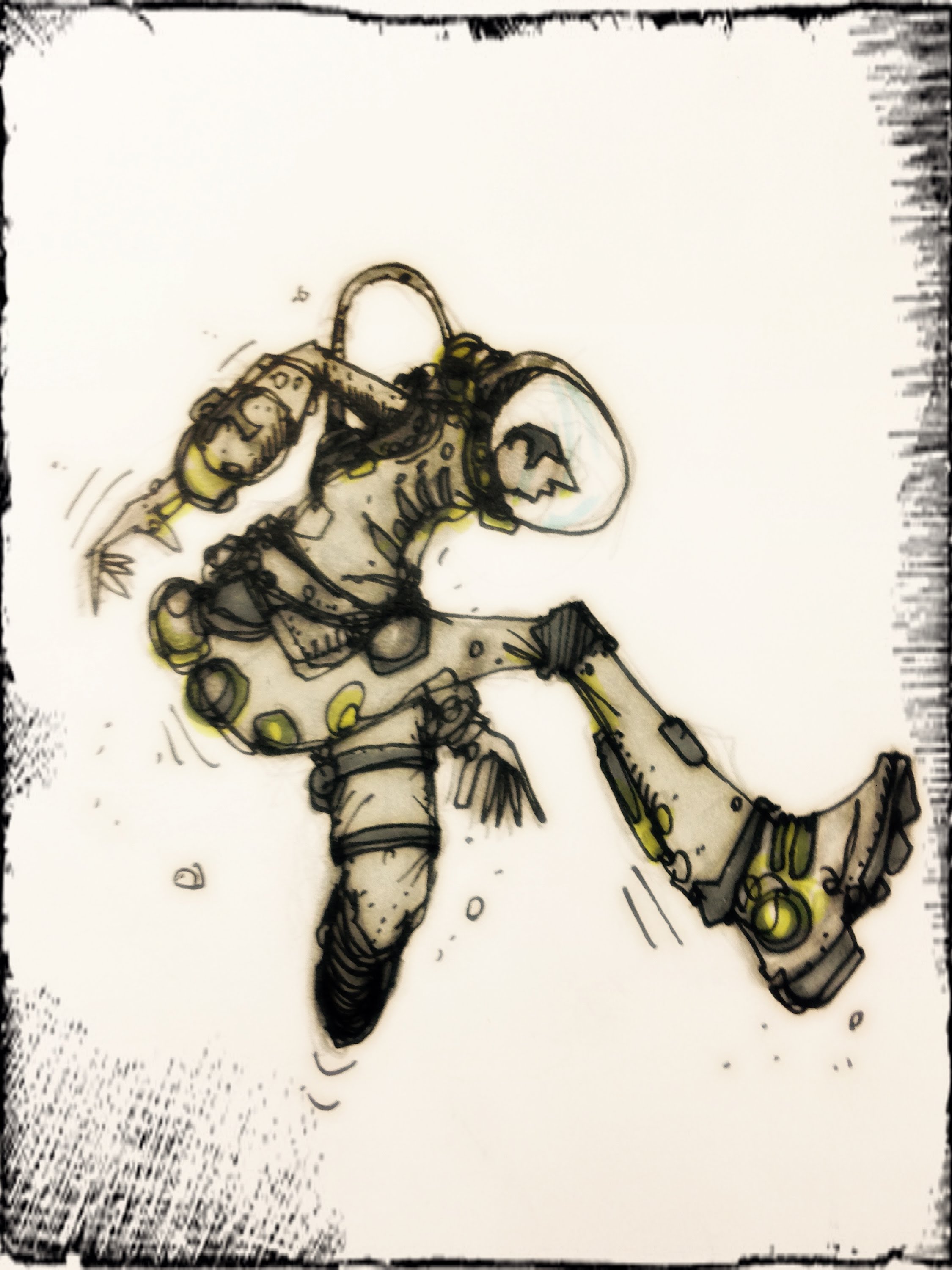 2250x3000 Sketch - Spaceman Sketch