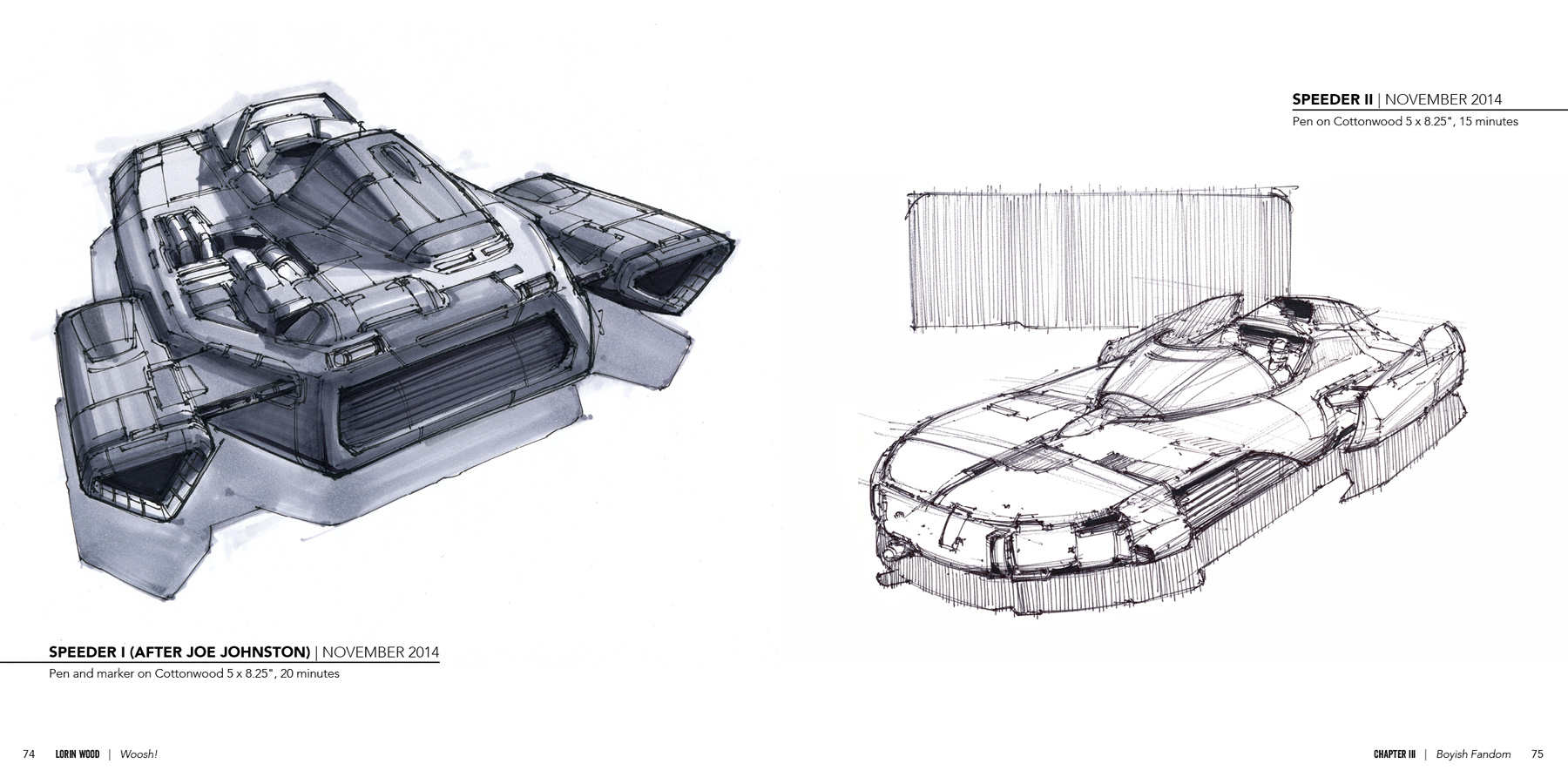 1800x900 Woosh! Spaceship Sketches From The Couch Concept Art World - Spaceship Sketch