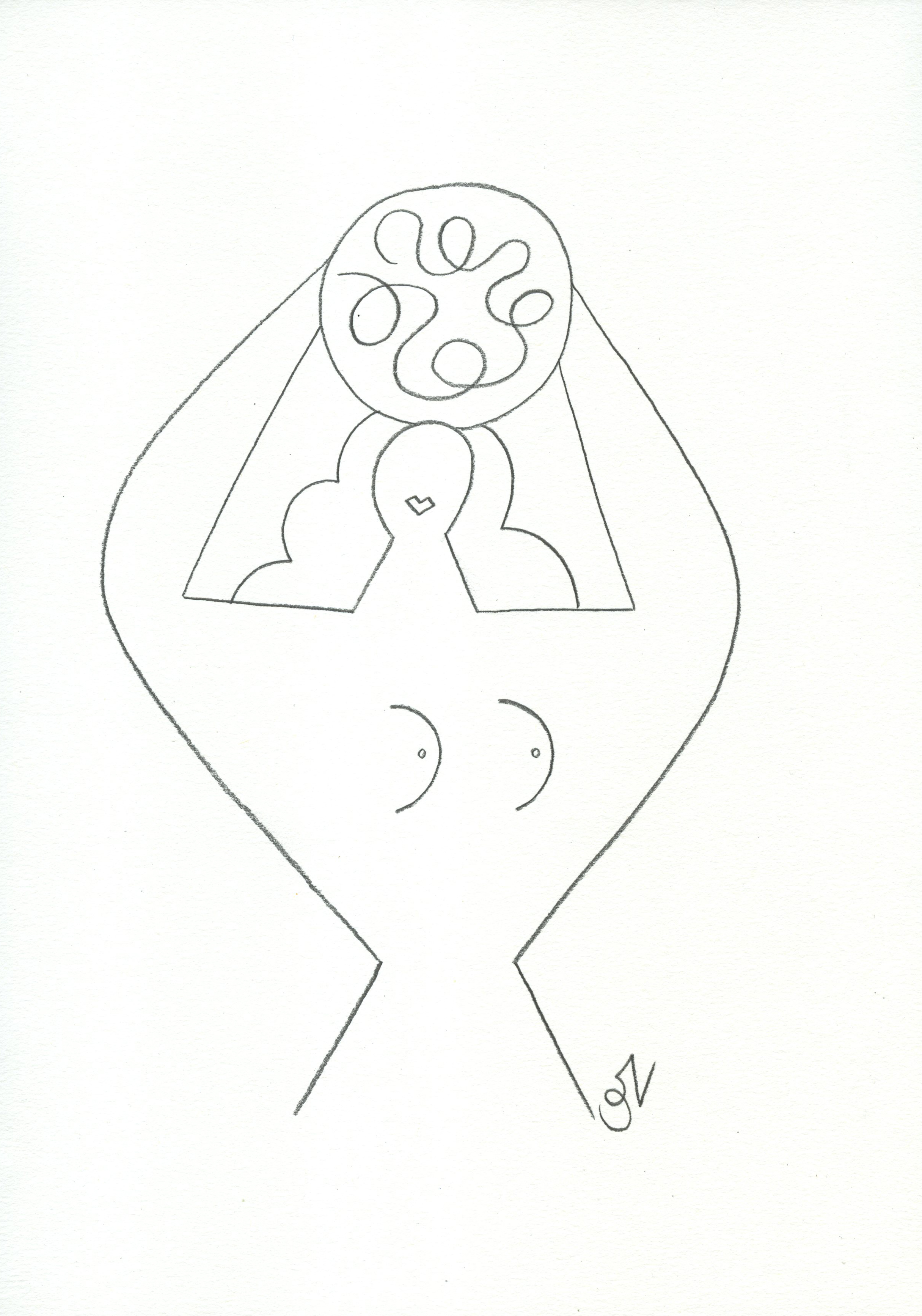 2431x3469 Little Circus Olimpia Zagnoli - Spaghetti Sketch