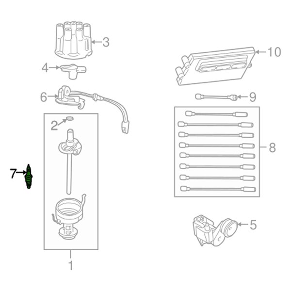 600x600 - Spark Plug Sketch