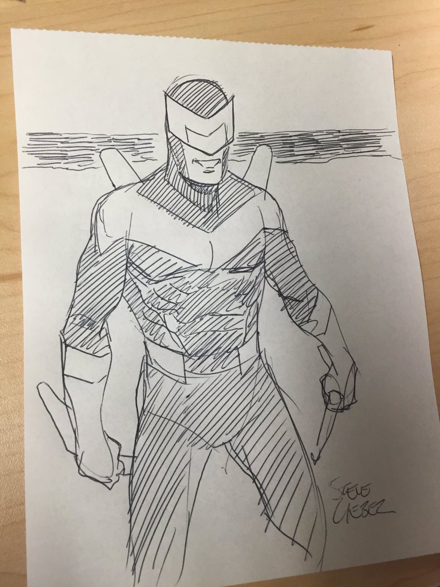 900x1200 Steve Lieber On Twitter Ballpoint Boomerang Sketch On Bamboo - Spark Sketch