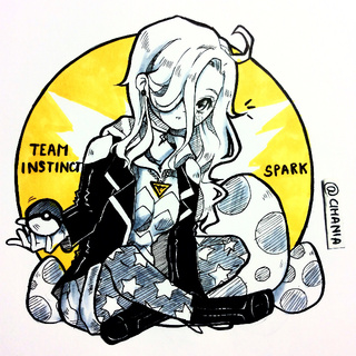 320x320 Team Instinct ! Female Spark Sketch Xd - Spark Sketch
