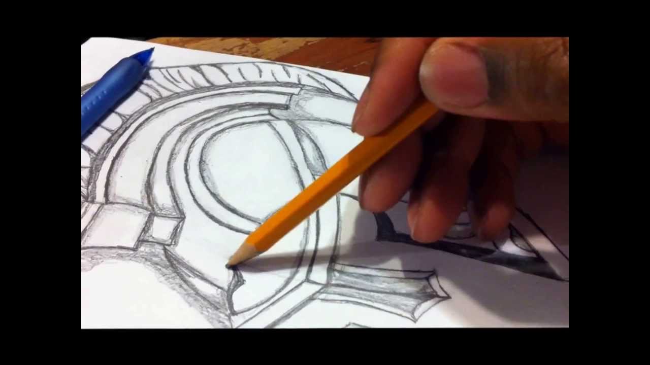 1280x720 Spartan Helmet Drawing By Ced Tatau - Spartan Helmet Sketch