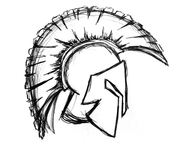 Spartan Helmet Illus. 