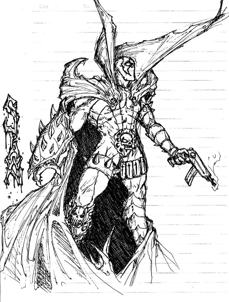 778x1026 Spawn - Spawn Sketch
