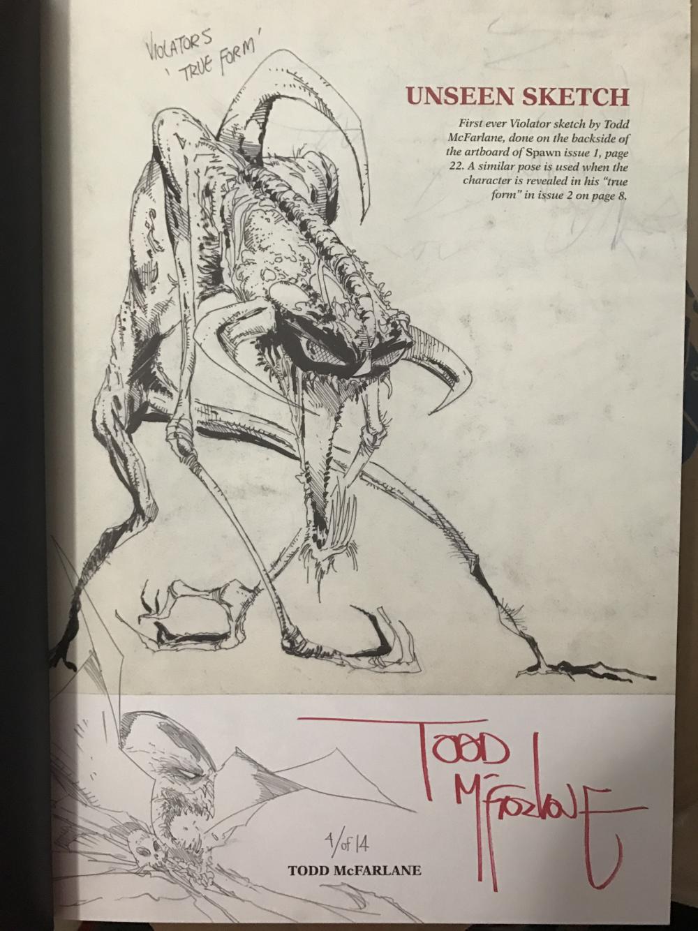 1000x1334 Spawn Mcfarlane Sketch - Spawn Sketch