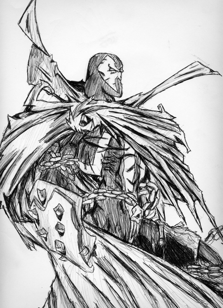 760x1052 Spawn Sketch By The Bound Phoenix - Spawn Sketch