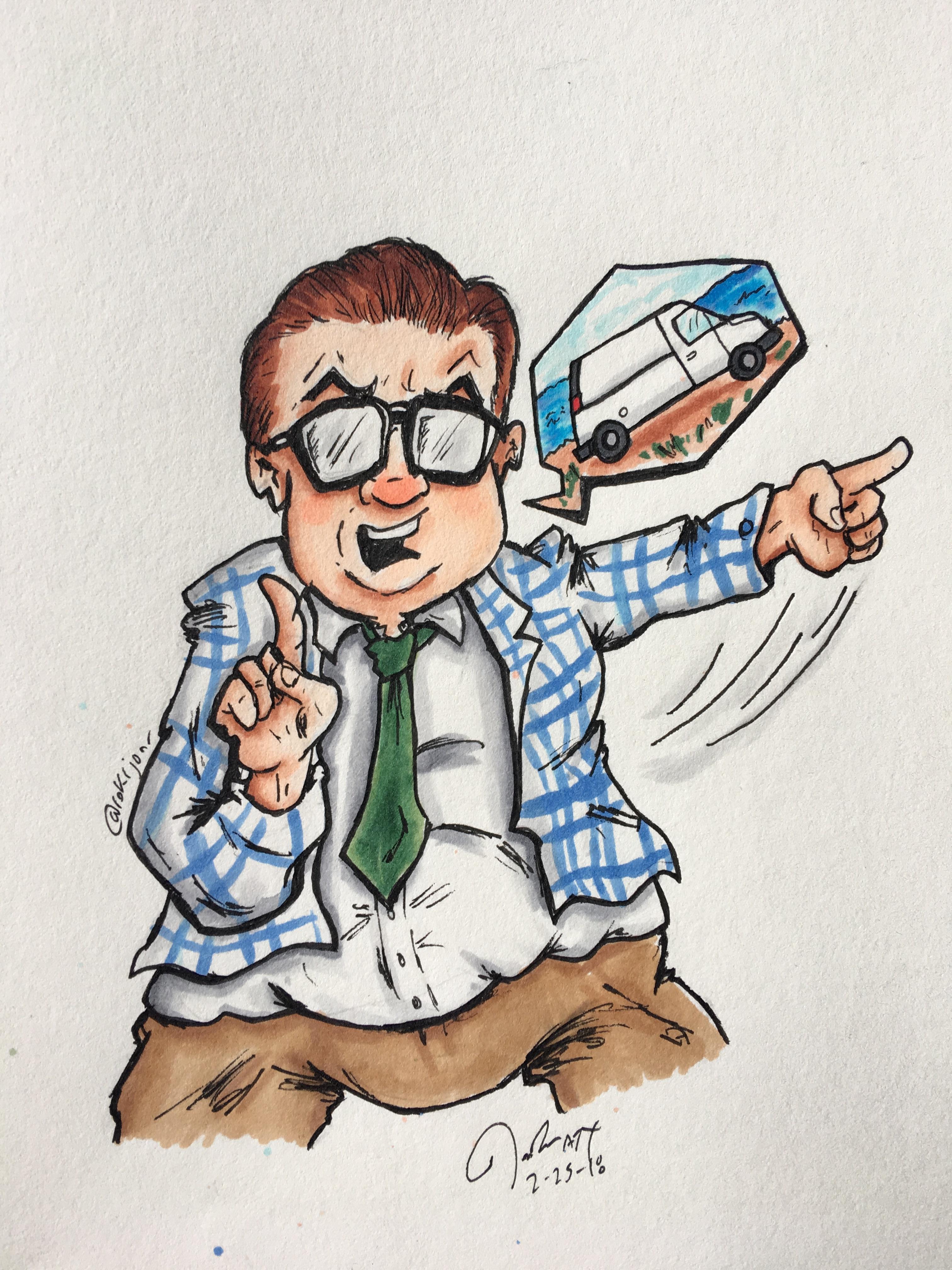 3024x4032 Youtube Recommended The Classic Matt Foley Motivational Speaker - Speaker Sketch