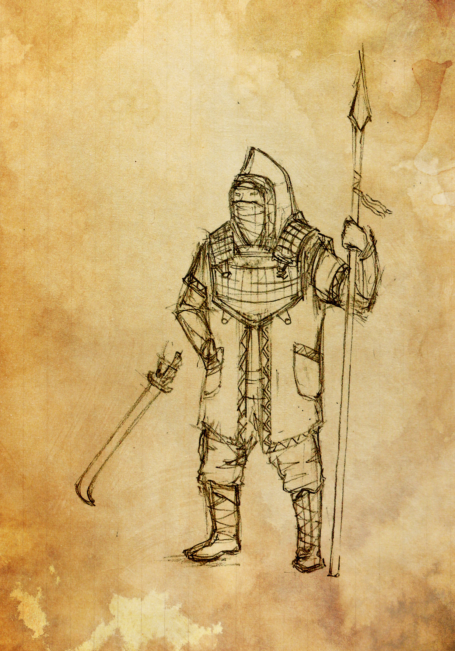 1495x2136 Cookie Stealer - Spear Sketch