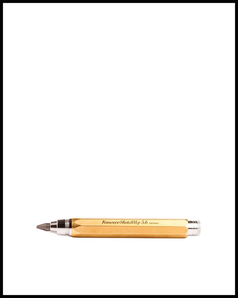 819x1024 Kaweco Sketch Up Brass Pencil Hammer And Spear - Spear Sketch