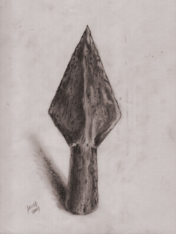 602x800 Spear Sketch - Spear Sketch
