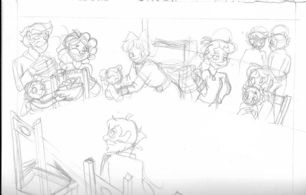 1024x653 Law(Nc) Thanksgiving Special Sketch By Modernlisart - Special Sketch