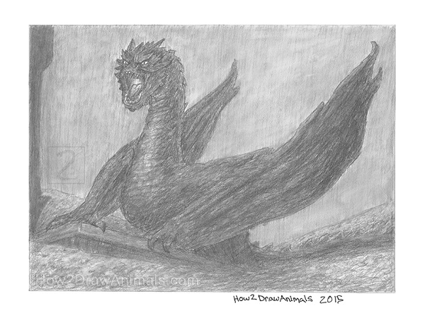 600x450 Smaug Special Sketch - Special Sketch