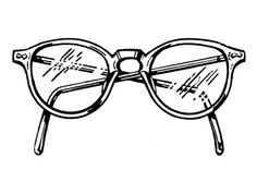 236x167 Titan Minimal Art The Icon Sketch - Spectacles Sketch