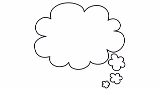 320x180 Speech Bubble 8 Sketch Illustration Hand Drawn Animation - Speech Bubble Sketch