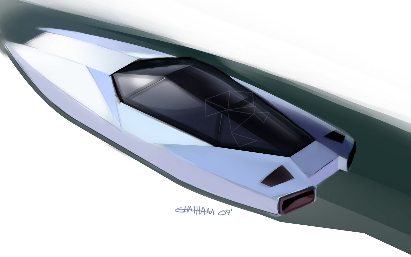 1600x1000 Sketchbook Boat Sketch - Speed Boat Sketch