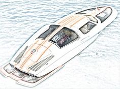 236x175 Speedboat Boat Racing Retro Bateaux Boating And - Speed Boat Sketch
