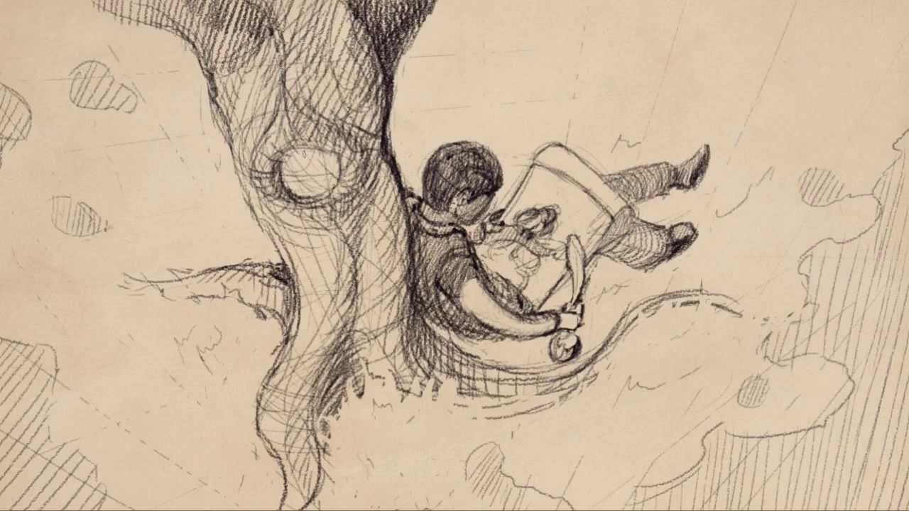 1280x720 Speed Sketch Feathered Design Story Board - Speed Sketch