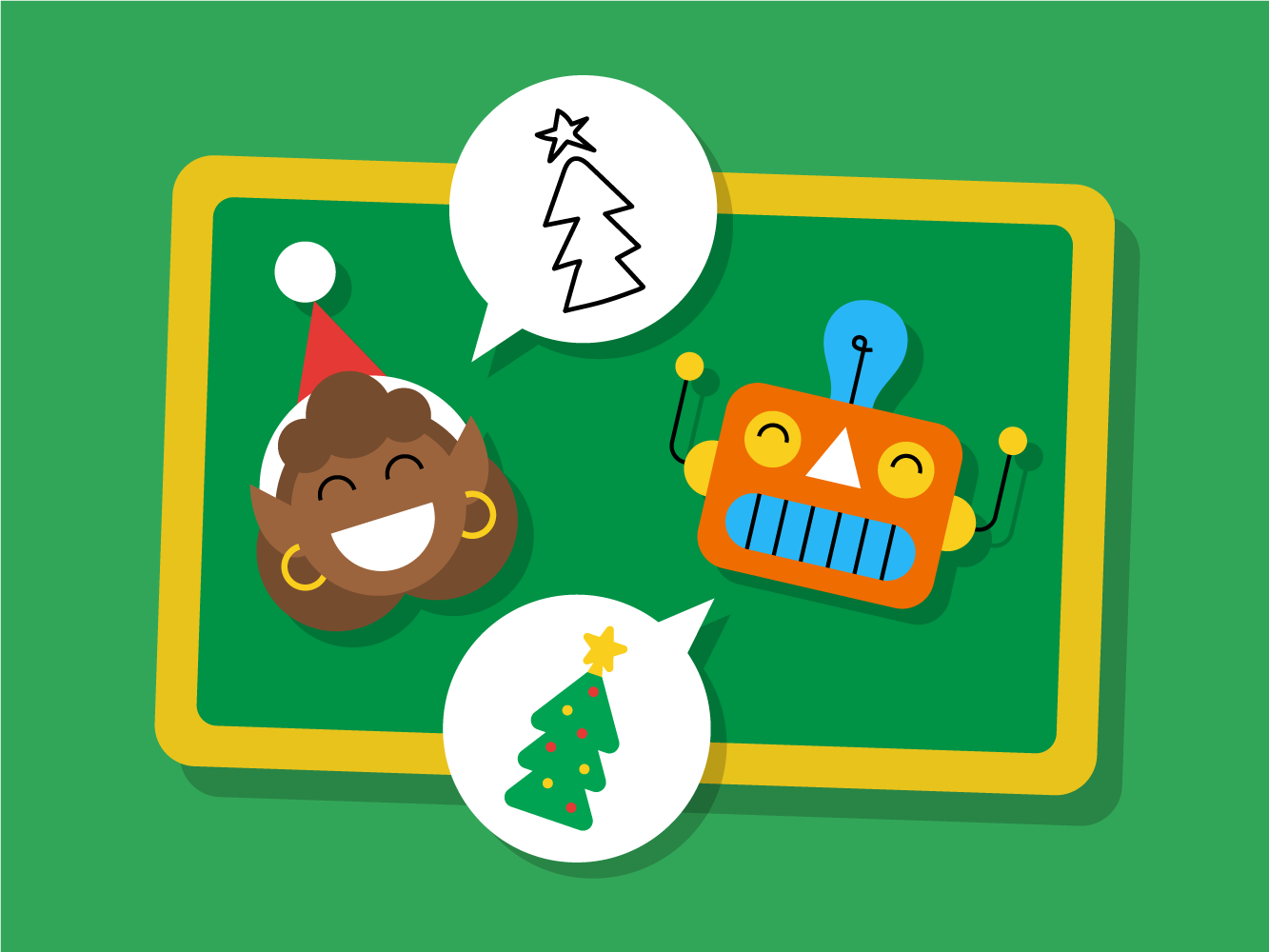 1333x1000 Speed Sketch Google Santa Tracker - Speed Sketch