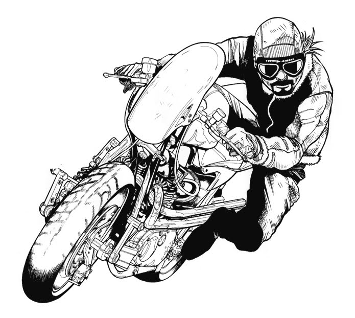 695x622 Speed Sketch Return Of The Cafe Racers - Speed Sketch