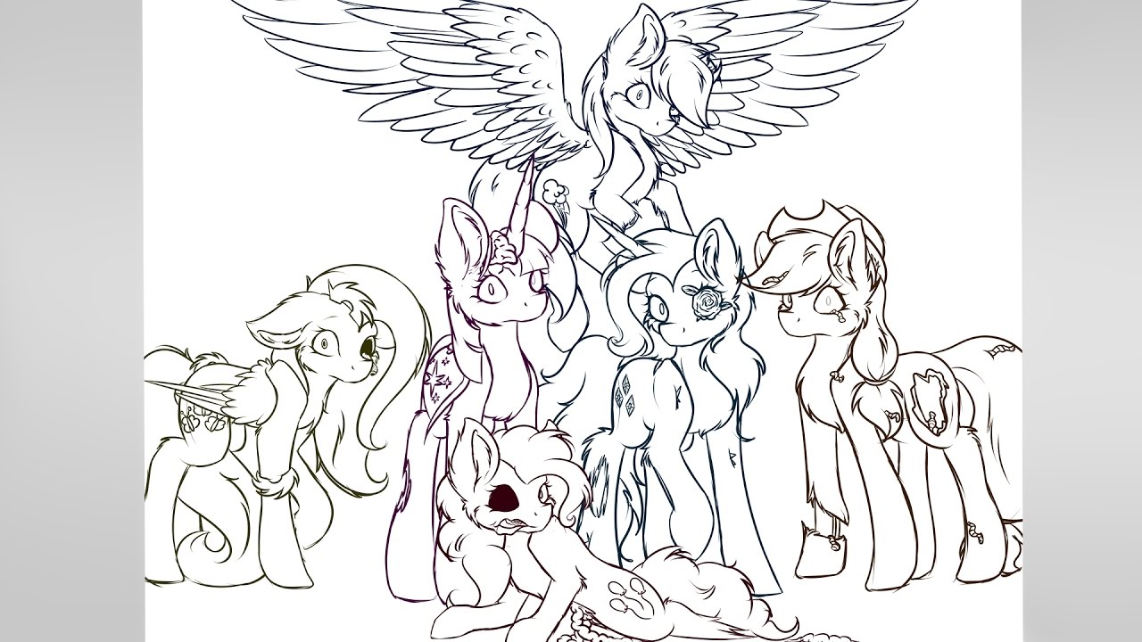 1280x720 Zombie Mane6 - Speed Sketch