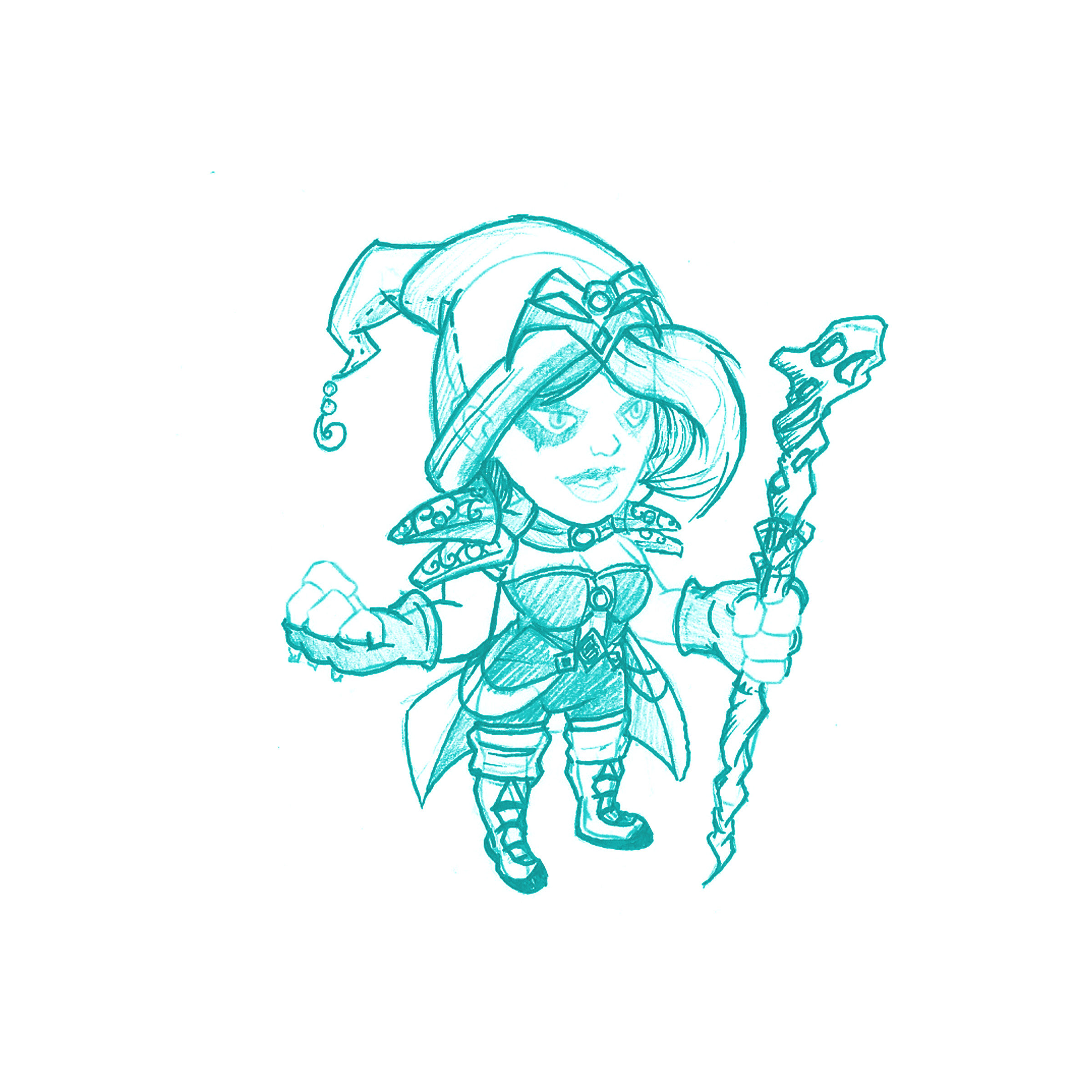 2400x2400 Machimera - Spell Sketch